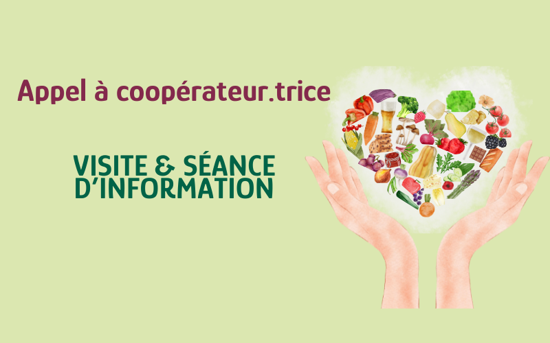 Appel à coopérateur